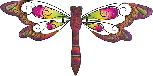 Amazon Com Regal Art Gift Dragonfly Wall Decor 8 Inch