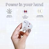 TechMax UK to US Plug Adaptor Pack of 5 Type G to A B Universal Travel Adapter view 7