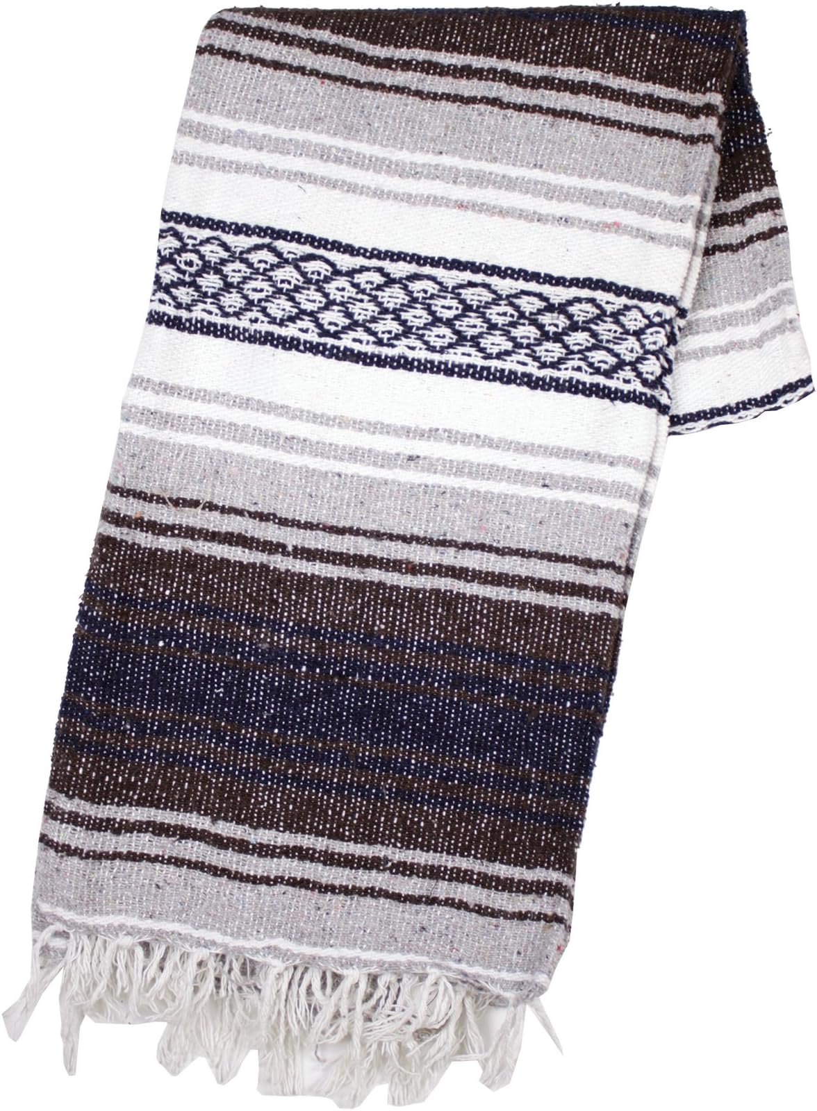 Canyon Creek Dark Brown Mexican Style Falsa Blanket