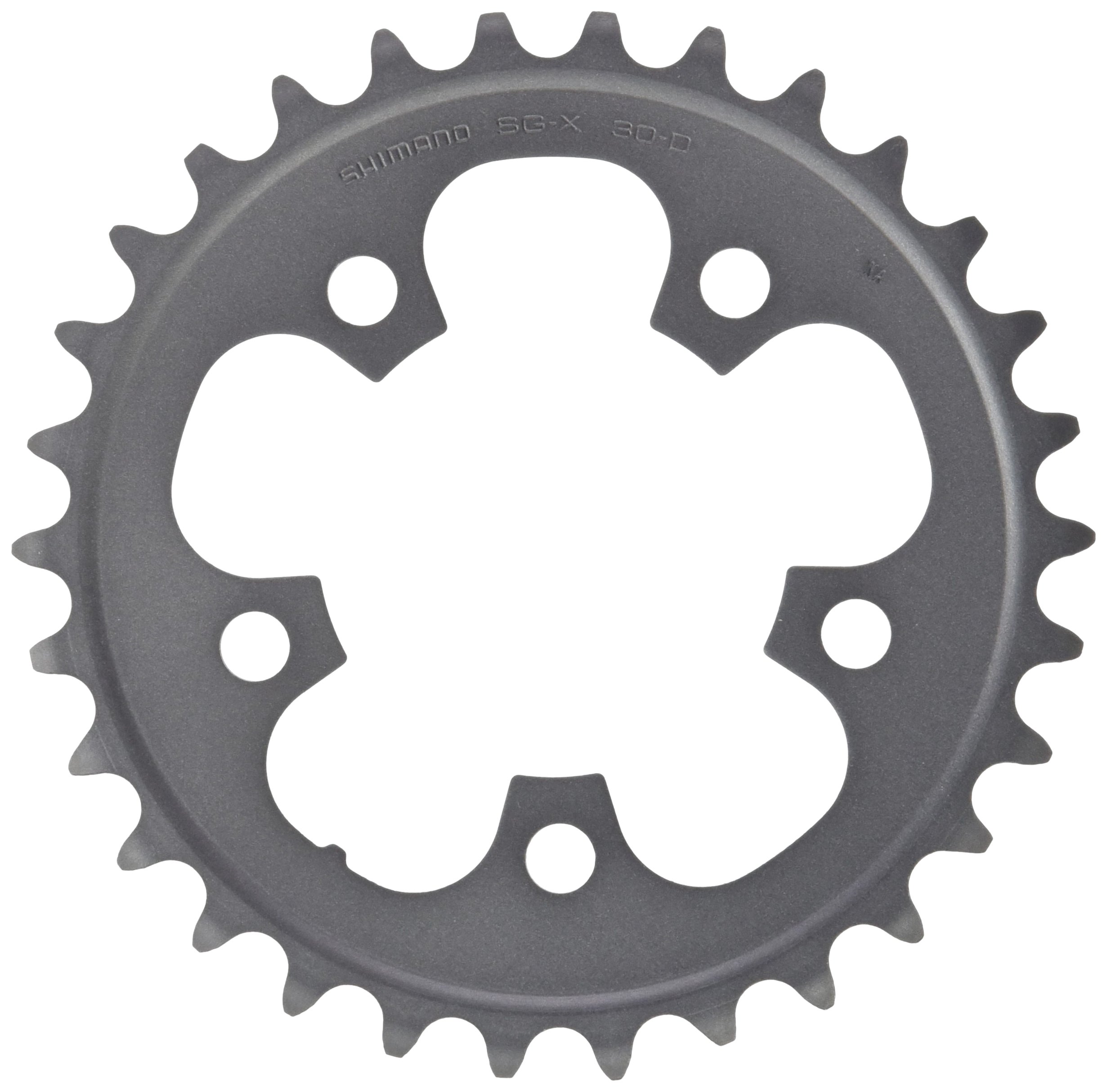 Shimano Spares FC-5703-S chainring 30T, silver, One Size, Y1M430020