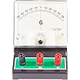 EX ELECTRONIX EXPRESS Sensitive Galvanometer -500µA to +500µA (Measures Current and Potential Differences in DC Circuits)