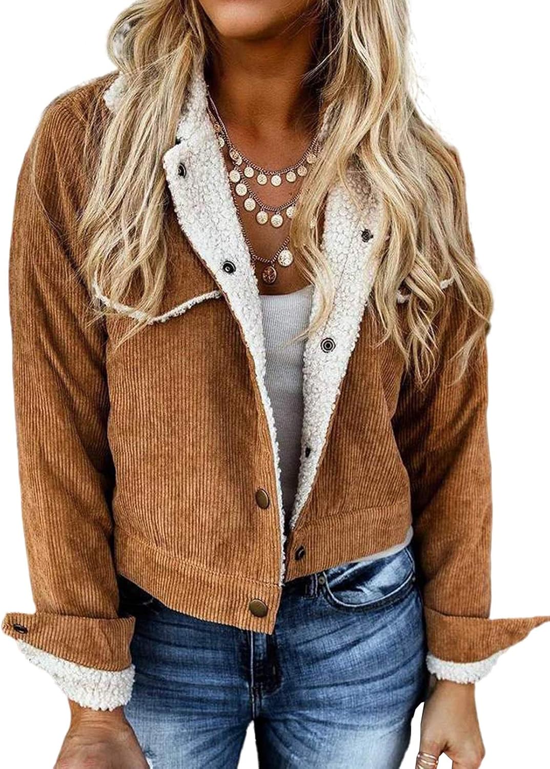 Survêtement D'Hiver 2 Pièces Femme Doublure Polaire Sherpa | Ensemble Jogging Chaud Et Épais | JOASDAO