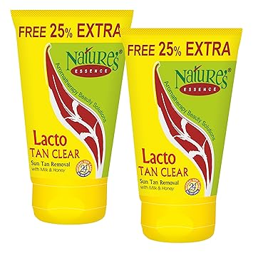 Nature's Essence Lacto Tan Clear, 100 g (Pack of 2)