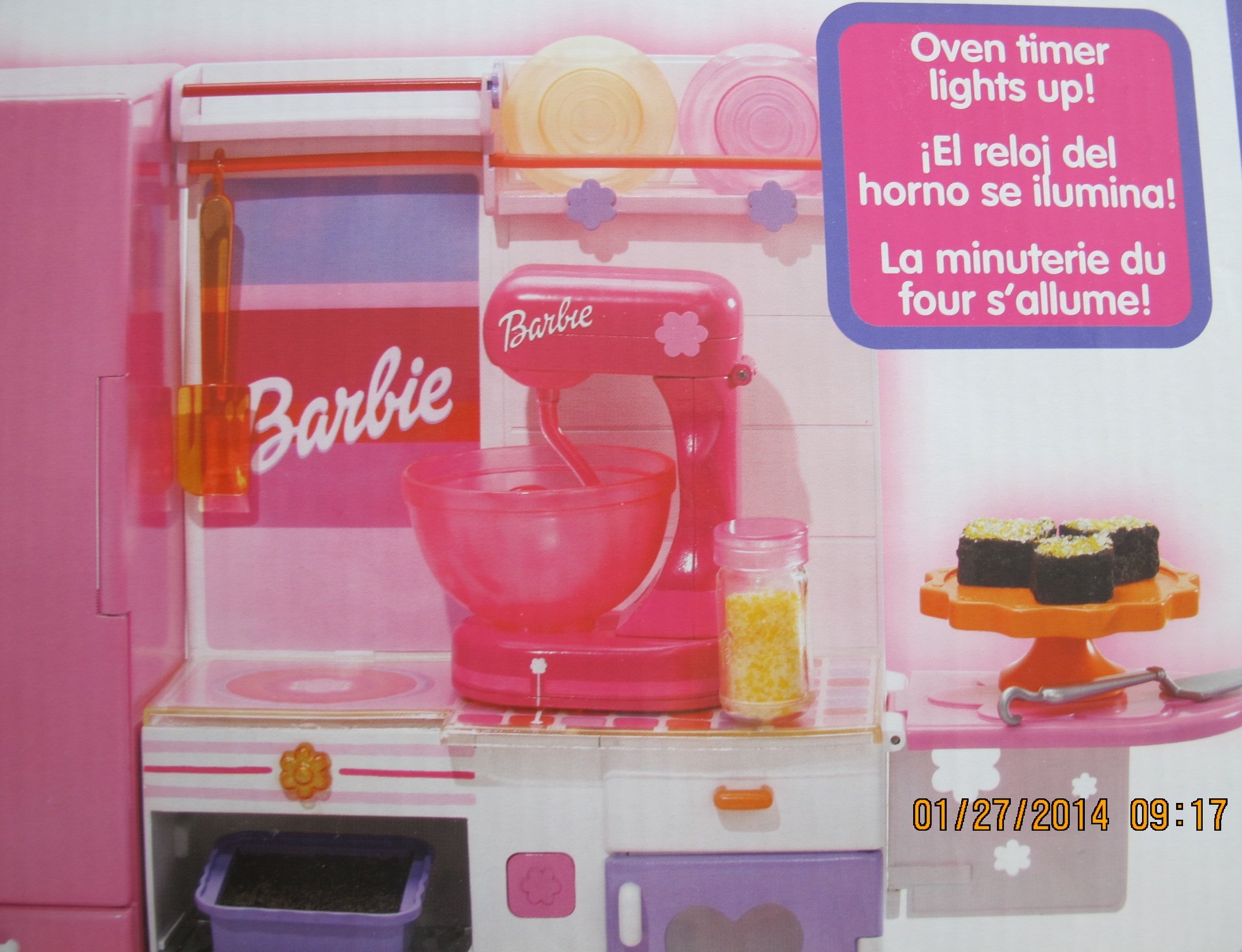 Galleon BARBIE MIX & MAGIC Real Food KITCHEN 30 Pieces PLAYSET W