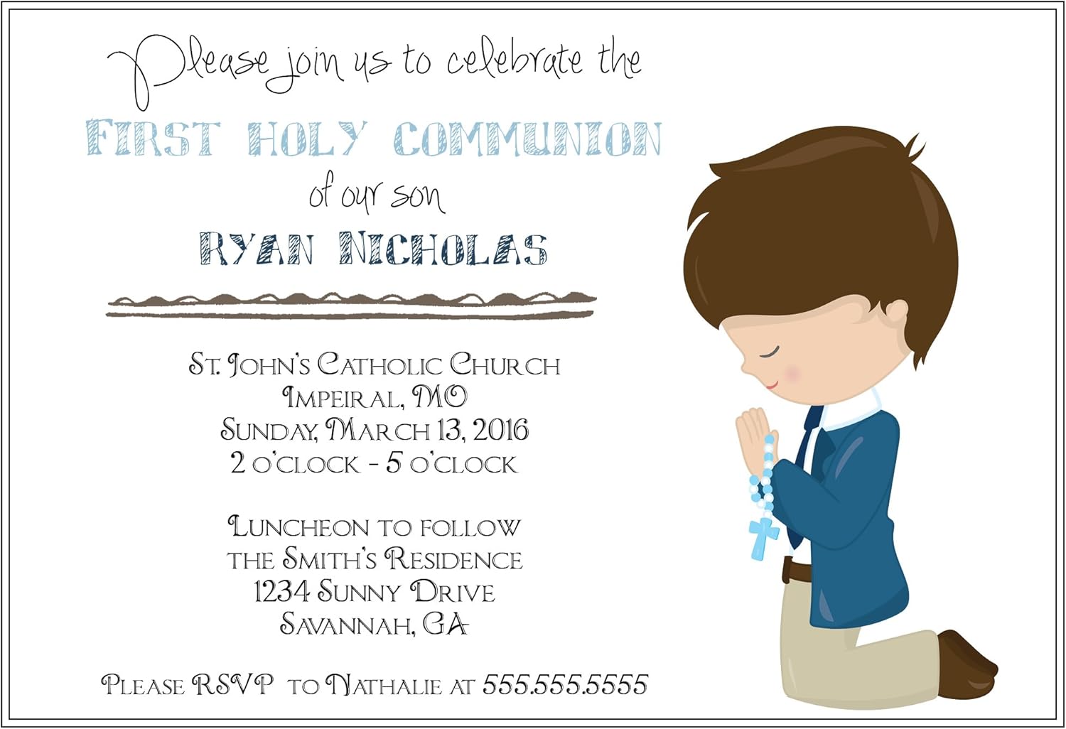 what to get a boy for his first communion