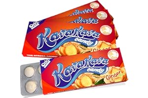 Ozia Originals Kava Kava Candy - 8 Kava Candies Per Pack, Kava Extract Stress Relief Supplement, Natural Kava Root Chill Happy Pill, Encourages Positive Mood - Ginger Mint Flavor, 4 Packs