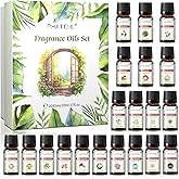 PHATOIL Coconut 20 Pcs Fragrance Oil Set, Premium Fragrance Oil, for Humidifier, DIY Candle & Soap Making Scent, Aromatherapy Diffuser Oils Set (5ML)