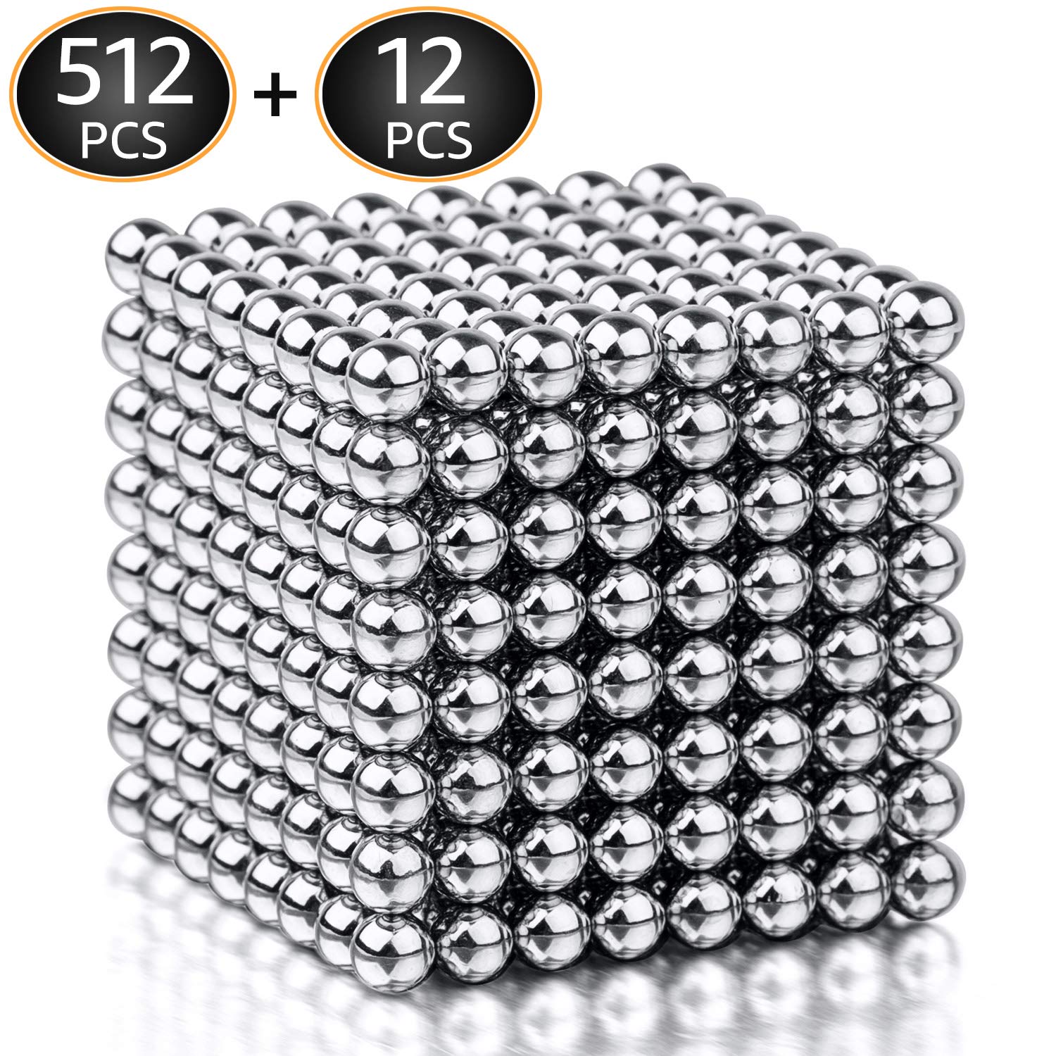 BARIHO Balls Desk Toys, 5MM Sculpture Building Blocks