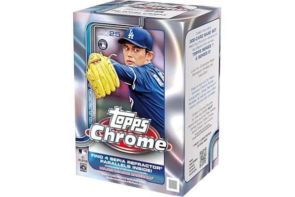Topps 2025 Chrome Baseball - Factory Sealed - Value Box