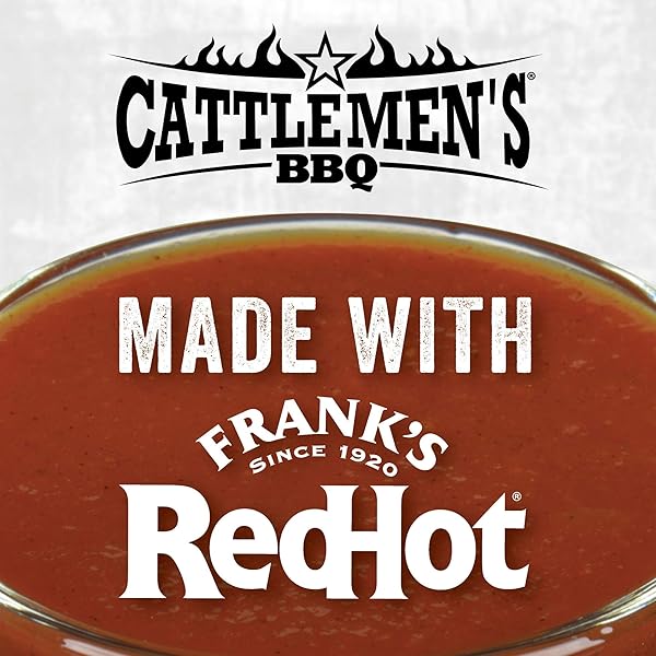 CATTLEMEN’S LOUISIANA HOT & SPICY BBQ SAUCE, 1 GAL – ONE GALLON CONTAINER OF SPICY BARBEQUE SAUCE MADE WITH RIPE TOMATOES, BEST ON SHRIMP, CHICKEN TACOS, MEATBALLS AND MORE