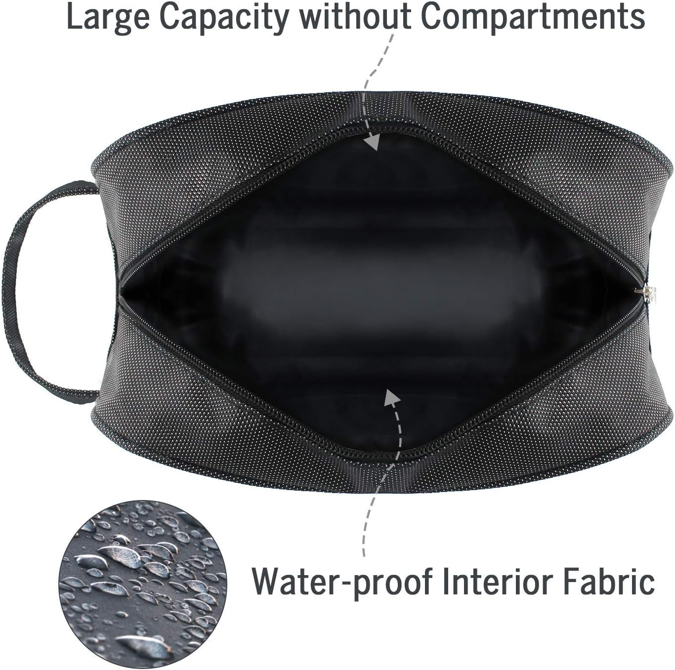 Hanging Toiletry Bag - Portable Travel Bags for Men/Women, Shaving/Grooming/Cosmetic/Toiletries, 4 Sizes Shoes Organizer Pouch for Business Trip and Vacations