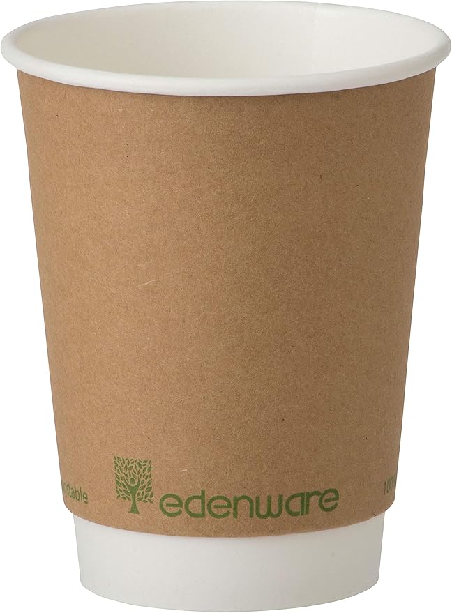 Edenware Compostable Double Wall Coffee Cup 12oz 1x500 Amazon.co.uk