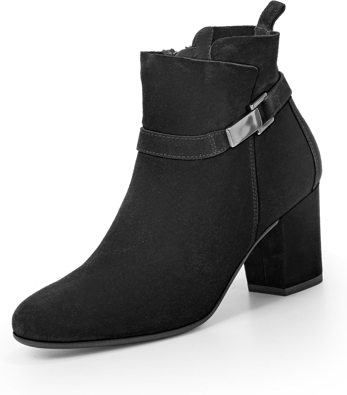 Paul Green Women's Ankle Boots Elegant Ankle Boots 8045 Black Size 8