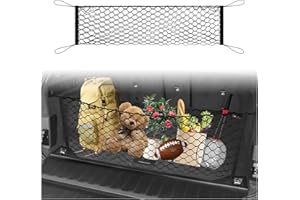 Karltys Cargo Net for BMW X5 2021-2026 Envelope Style | Elastic Mesh Net | Heavy Duty | Metal Hooks | BMW X5 Trunk Net Accessories