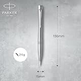 Parker Urban Twist Ballpoint Pen Metro Metallic Chrome Trim Medium Point view 3