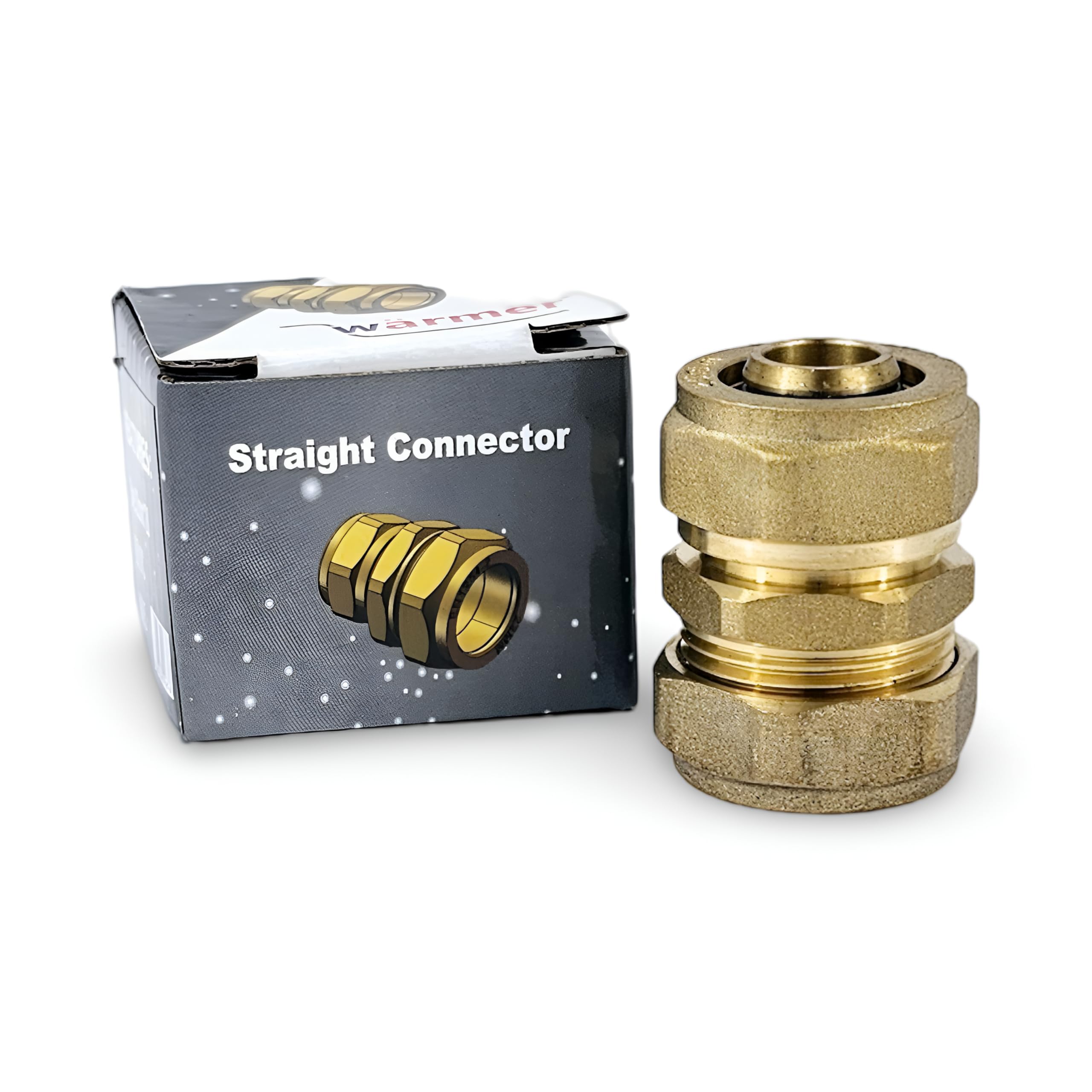 Adapter Reducer for Plastic Pipe to Copper Pipe (20mm Plastic x 22mm Copper)