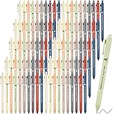 Sayglossy 100 Pcs Spanish Bible Verse Pens Christian Ballpoint Pens with Inspirational Quotes Religious Writing Gifts for Employee Coworker Office Teacher Sunday School Supply(Boho)