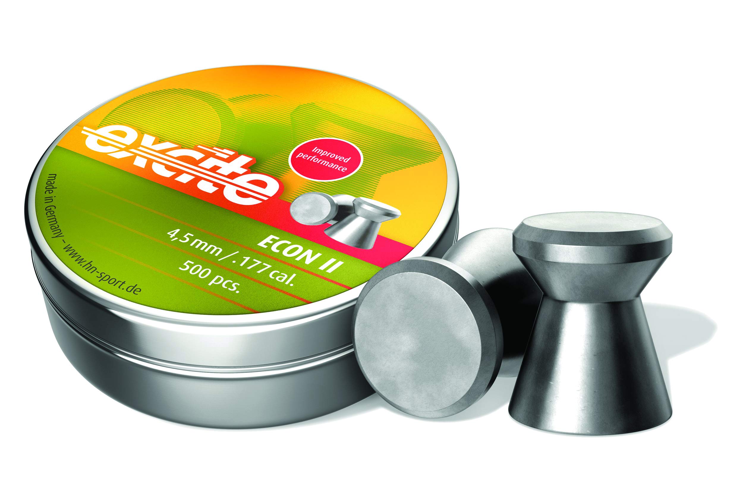 Excite ECON II .177/4.50mm Airgun Pellets (500ct) L227