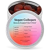 Habit + Habitat Vegan Beauty Support Gummies Collagen Booster with Biotin, Vitamin C, A, E, Folic Acid, and More - 60 Gummies - Plastic-Free Tin - Made with Natural Ingredients
