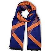 Livativ Bleu Nero Luxurious Winter Scarf for Men – Large Selection of Unique Design Premium Scarves