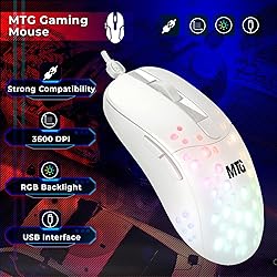 Gaming Kit for PC, RGB Keyboard and Mouse, Gaming