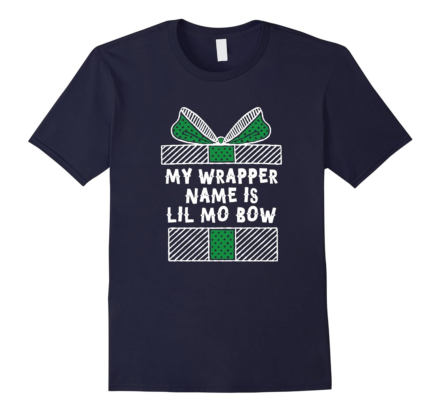 Lil Mo Bow Gangsta Wrapper Christmas Shirt-ANZ