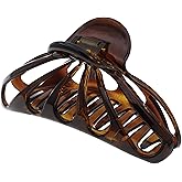 Camila Paris NV109 French Large Hair Clips for Women Thick Hair for Long Wavy Curly Hair, Girls Hair Claw Clips, Styling Big Hair Clip for Thick Hair, Strong Hold No Slip Grip Claw Clip Made in France