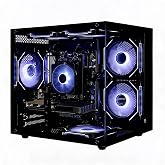 Olialia Gaming PC, RTX 3060 Ti 8GB, AMD Ryzen 5 5500, 16GB RAM, 1TB SSD | Prebuilt Gaming Desktop Computer (Beats RTX 5050 8GB), ARGB Lighting, 600W Power Supply, Ideal for Gaming, Streaming Setup