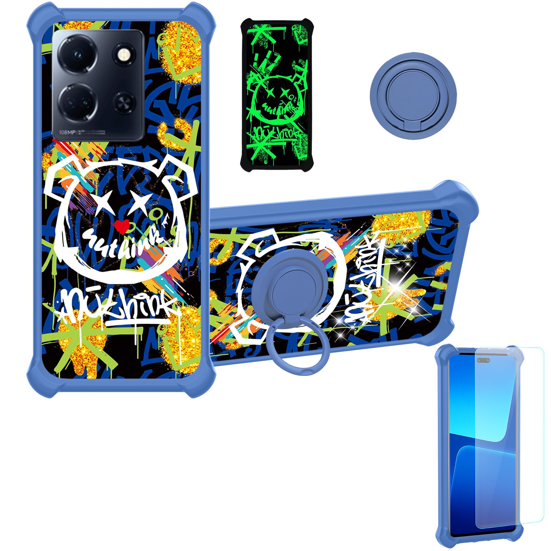 jioeuinly Case for Infinix Note 30 Case Compatible