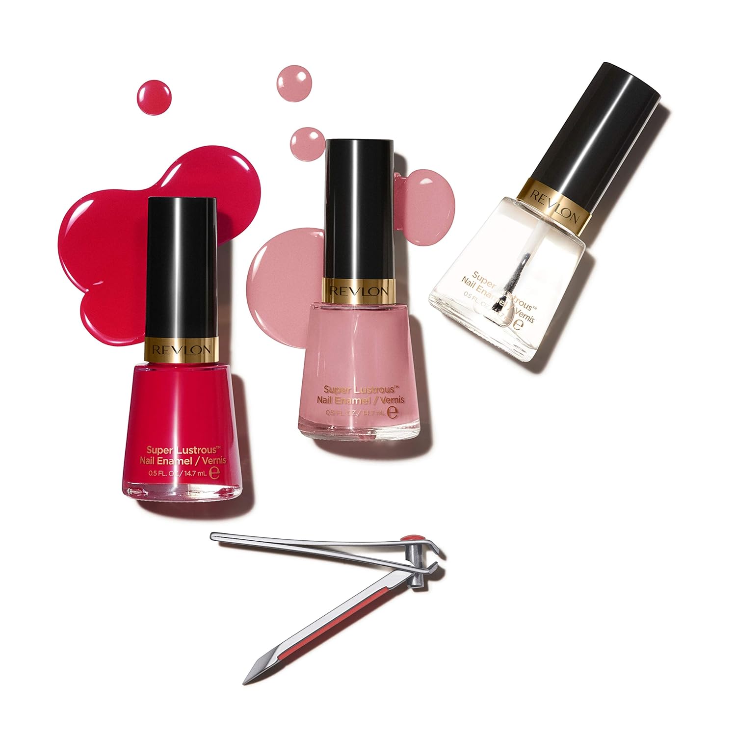 Revlon Nail Enamel, Chip Resistant Nail Polish, Glossy Shine Finish, in Nude/Brown, 165 Romantique, 0.5 oz : Beauty