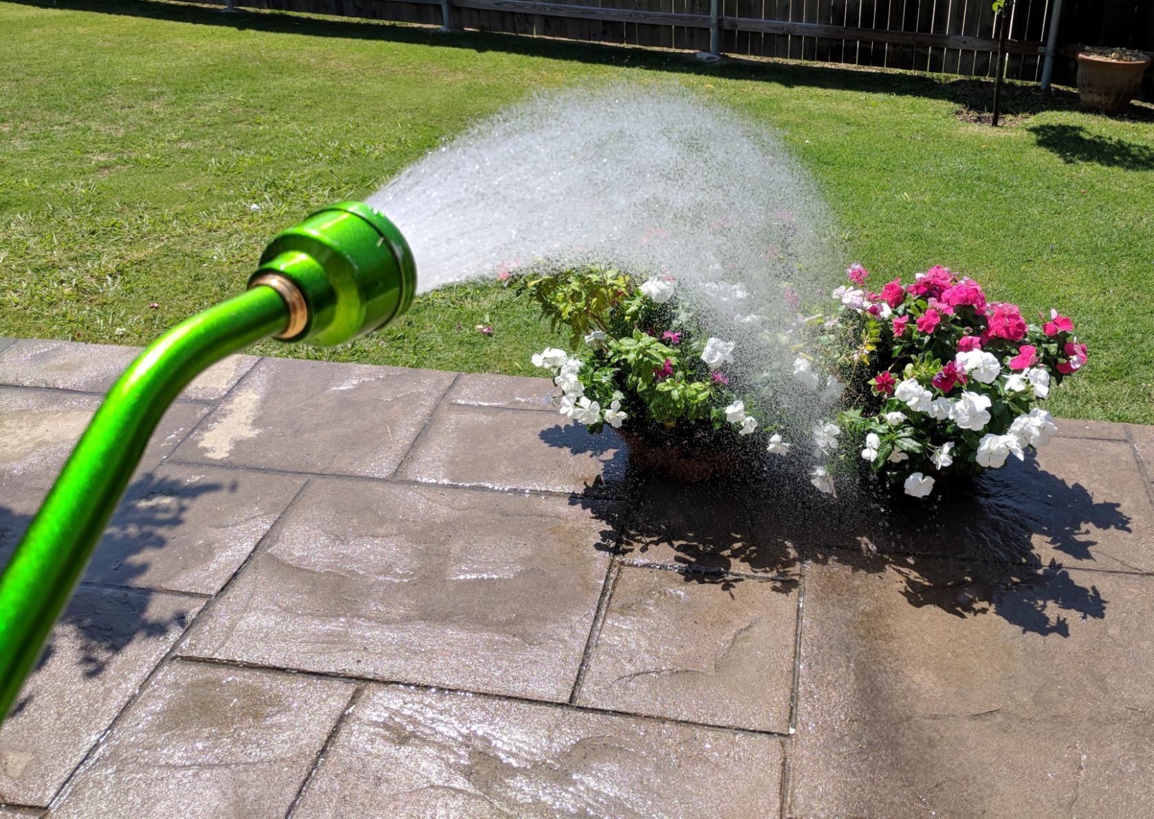 6/mo Finance GREEN MOUNT Watering Wand, 16 Inches Sprayer Wand with 8 Watering Patterns for