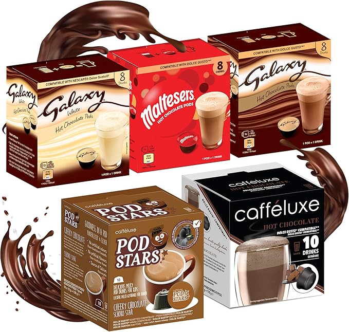 ‘Chocolate Heaven’ Dolce Gusto Compatible Hot Chocolate Pods 44