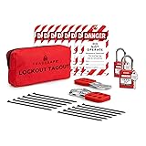 TRADESAFE Lockout Tagout Kit with Hasps, Lockout
