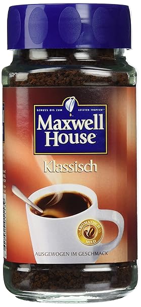 Maxwell House Klassisch Instant-/ Löskaffee Glas, 2er Pack (2 x 200 g)
