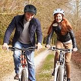 Tadpole Bike Helmet Adjustable USB LED Light Matte Black view 7