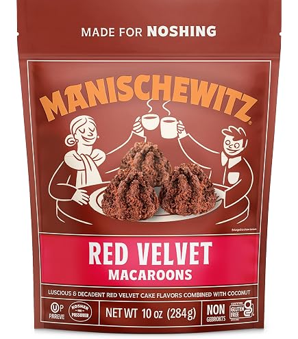 Amazon.com: Manischewitz Chocolate Chip Macaroons, 10oz Resealable