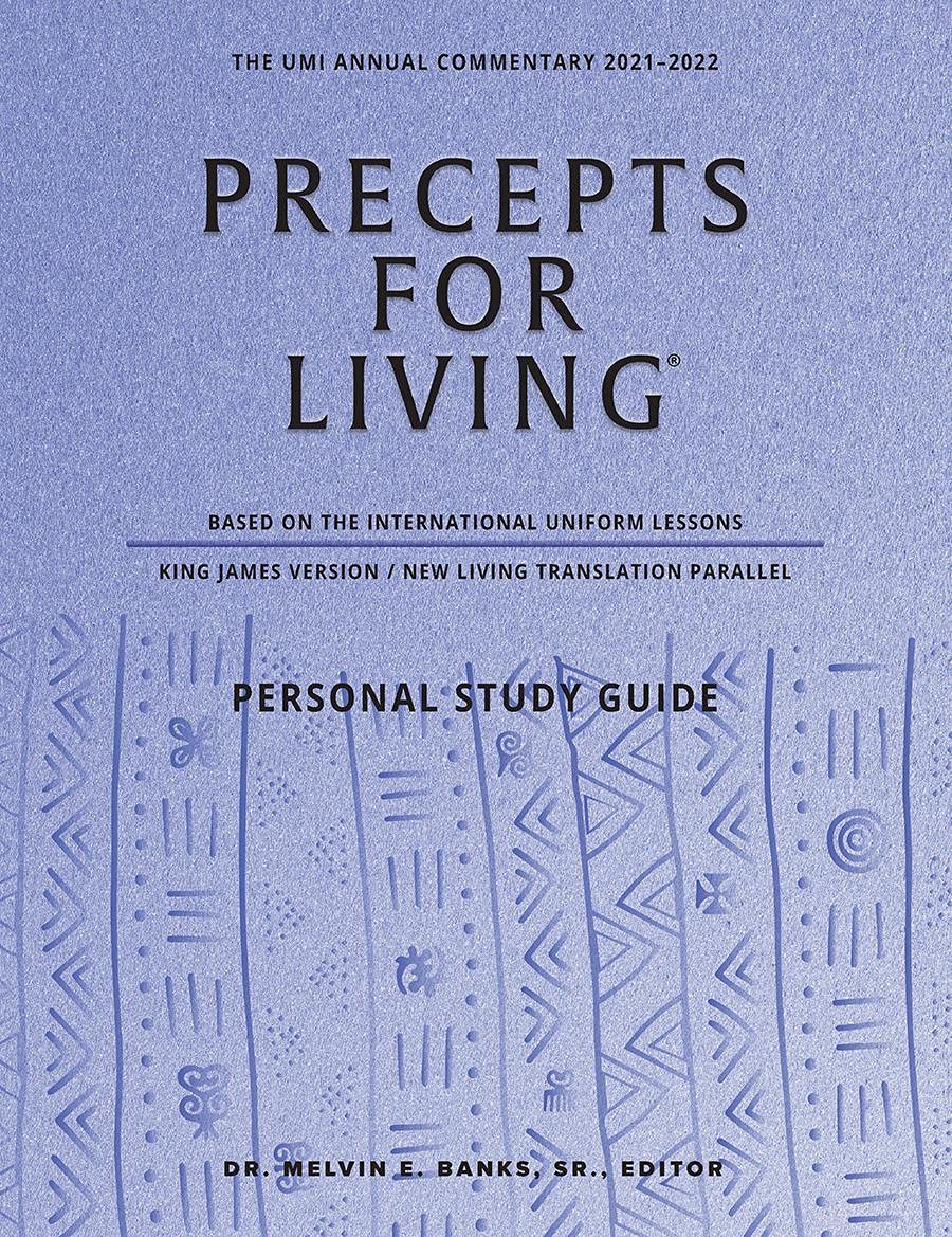 Photo 1 of Precepts For Living: The UMI Annual Bible Commentary 2021-2022-Study Guide