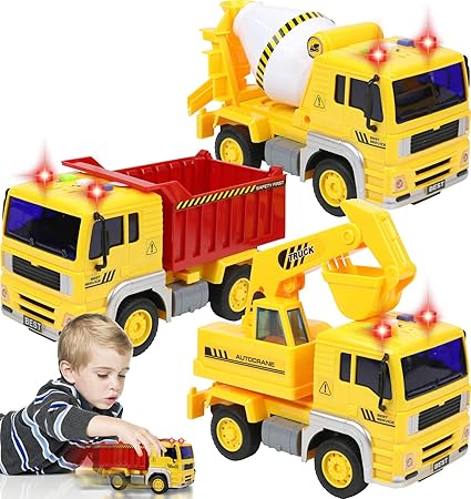 TeganPlay 3 Pack Friction Powered 