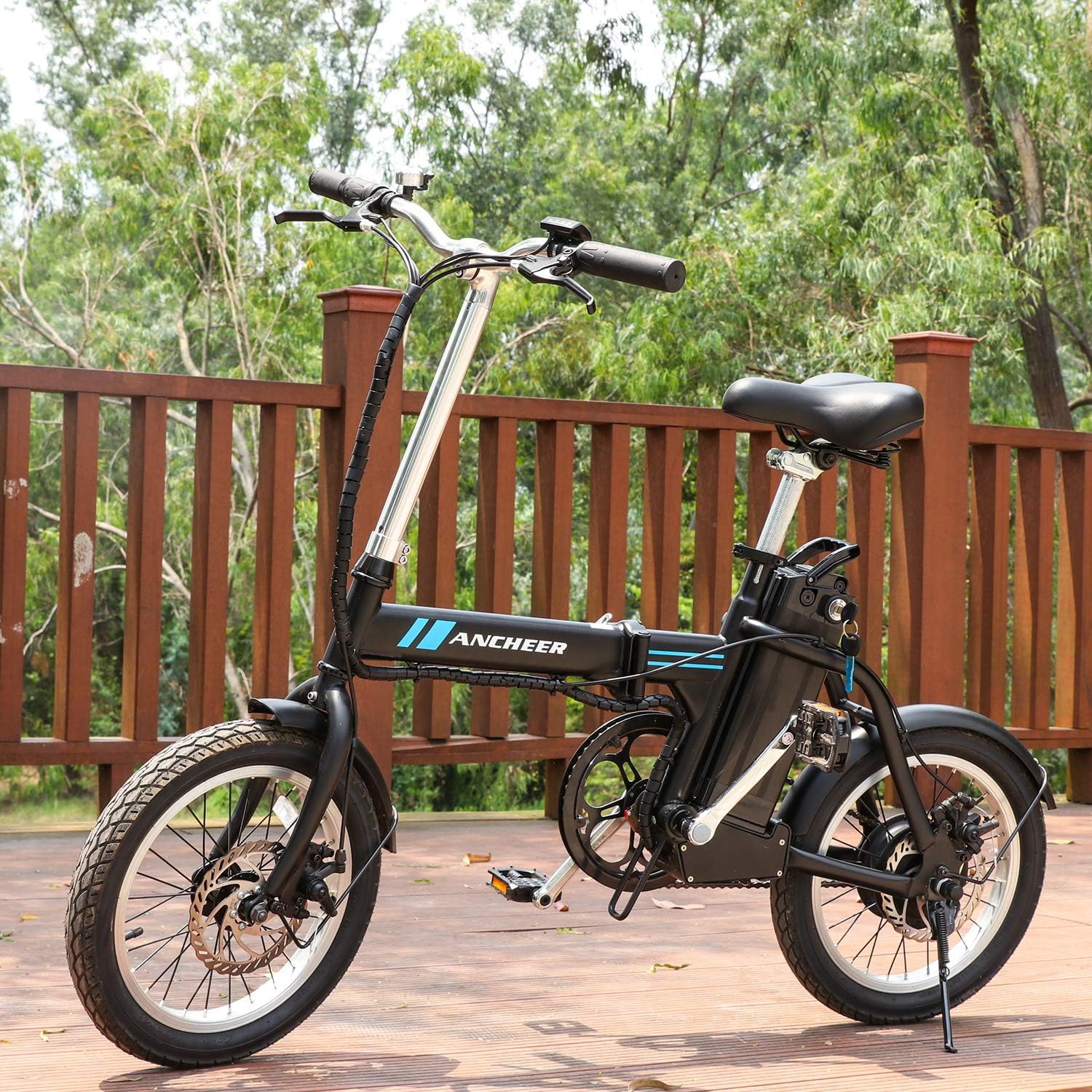 ancheer folding electric bike 16 inch