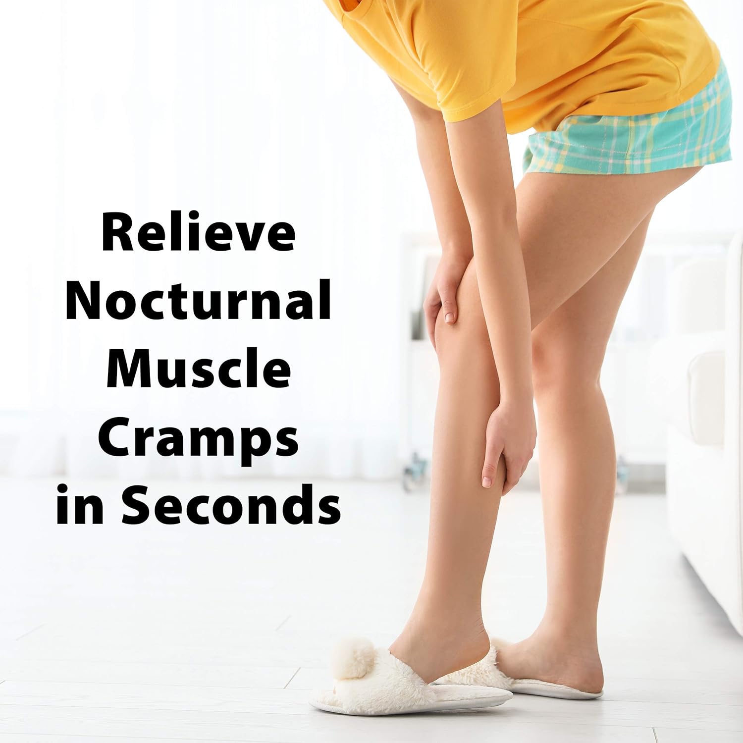 Leg Cramp Spray by CRAMPFIX, Night Cramps, All Natural, Mouth Spray for Fast Muscle Cramp Relief, 60 Dose Bottle: Health & Personal Care