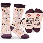 ZAGKOO Gifts for Cat, Dog Mom and Dad, Pet Lovers - Funny Cat, Dog Socks for Men, Women - Christmas, Birthday Gift Ideas