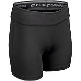 Champro Womens Match Compression Volleyball Shorts, 5" Inseam