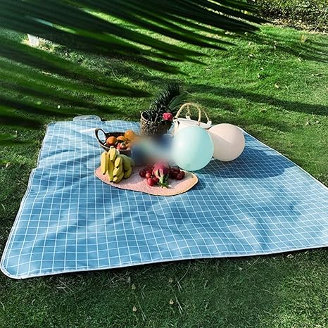 Amazon Co Jp レジャーシート0 0 ブルー 厚手 防水 大きい エスニック 大判 おしゃれ 折りたたみ 150 0cm ピクニックシート レジャーマット 運動会 遠足 キャンプ 敷物 柄 軽い ストライプ バーベキュー バーゲン 折り畳み レジャーマット ホーム キッチン