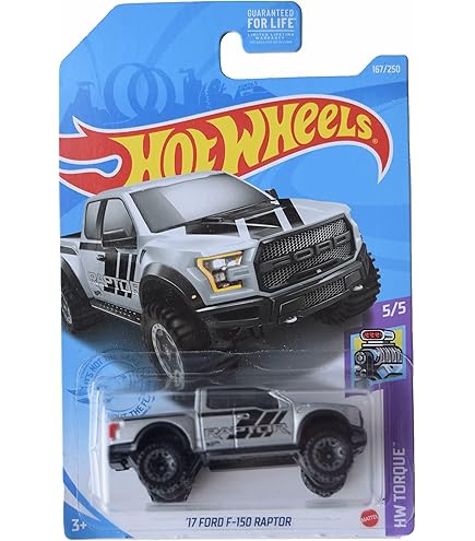 Amazon.com: Hot Wheels '17 Ford F-150 Raptor : Toys & Games