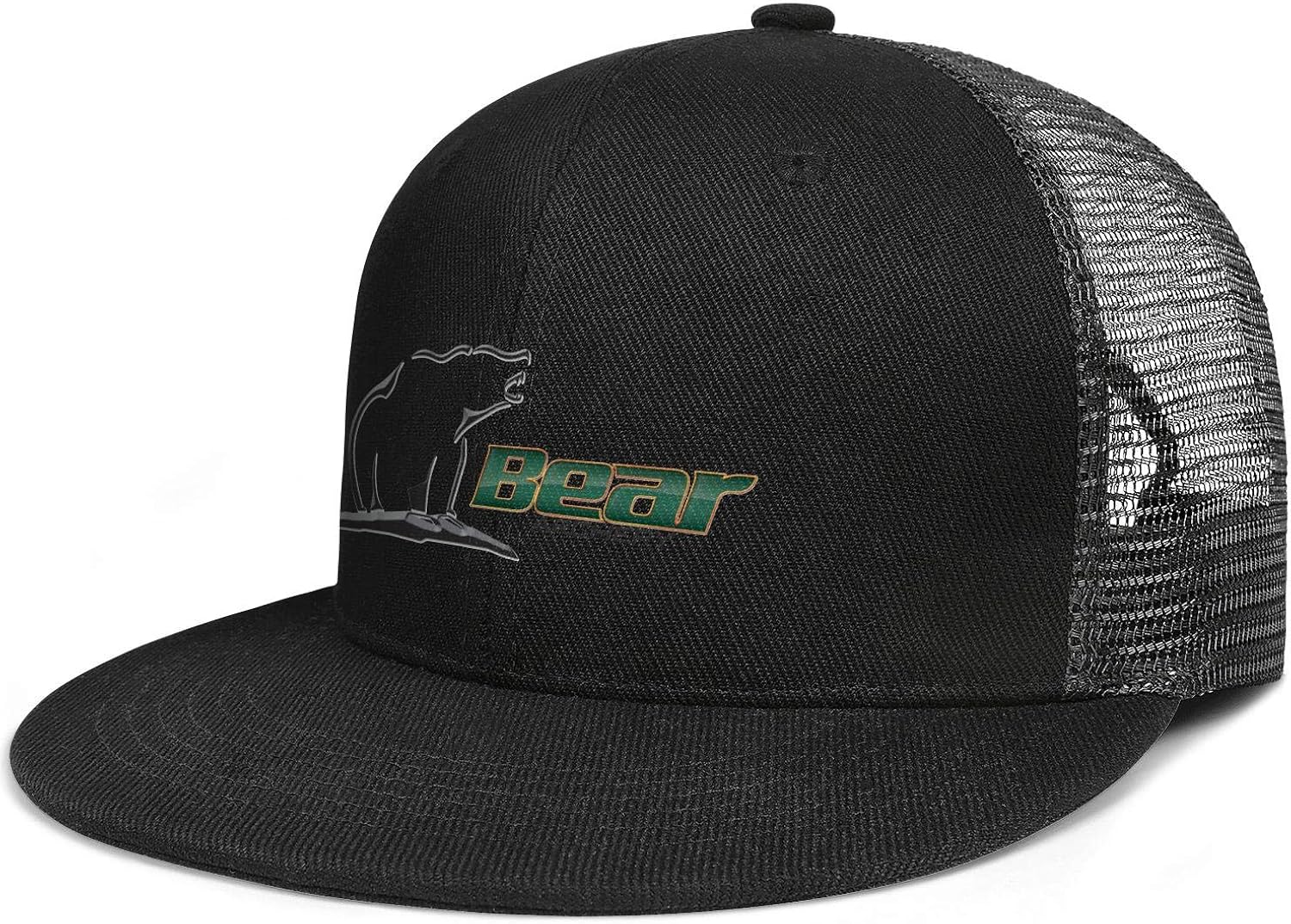straight brim baseball cap