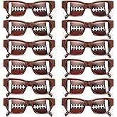 Saysurey 12 Pcs Football Basketball Soccer Softball Sunglasses Sport Team Gifts for Party Team Player Bags Stuffers Adult