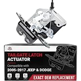 Rear Liftgate Tailgate Lock Latch Actuator - Compatible with Dodge, Jeep - Durango, Nitro, Commander, Grand Cherokee, Liberty, Patriot - Rear Hatch Latch - Replaces 4589131AG, 4589131AB, 4589131AF