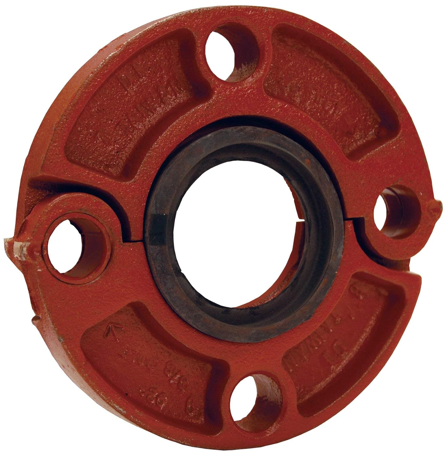 Dixon ANSI25 21/2" ANSI Split Flange, EPDM Gasket, (4)5/8" Bolt Holes