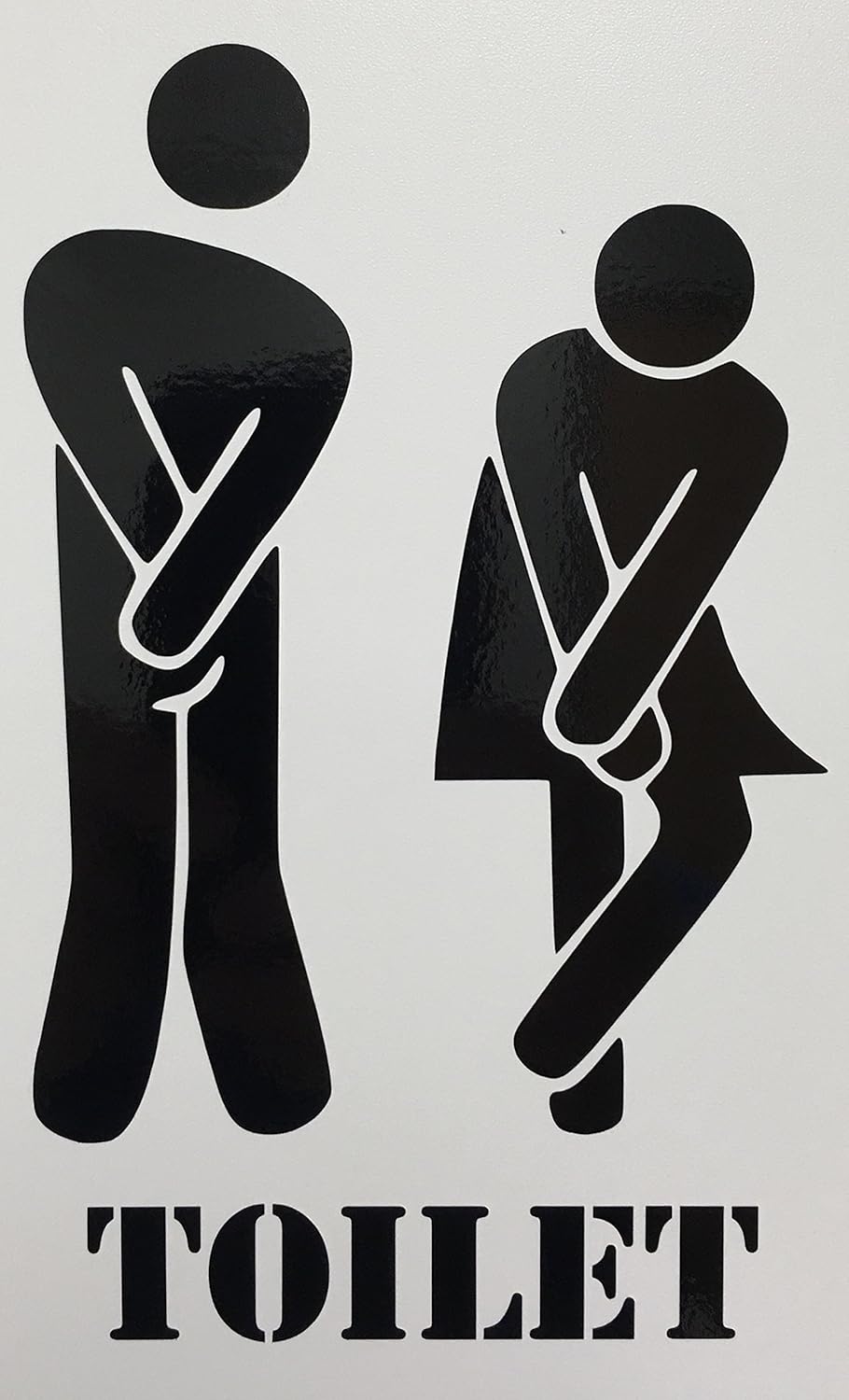 Best lift the toilet seat sign