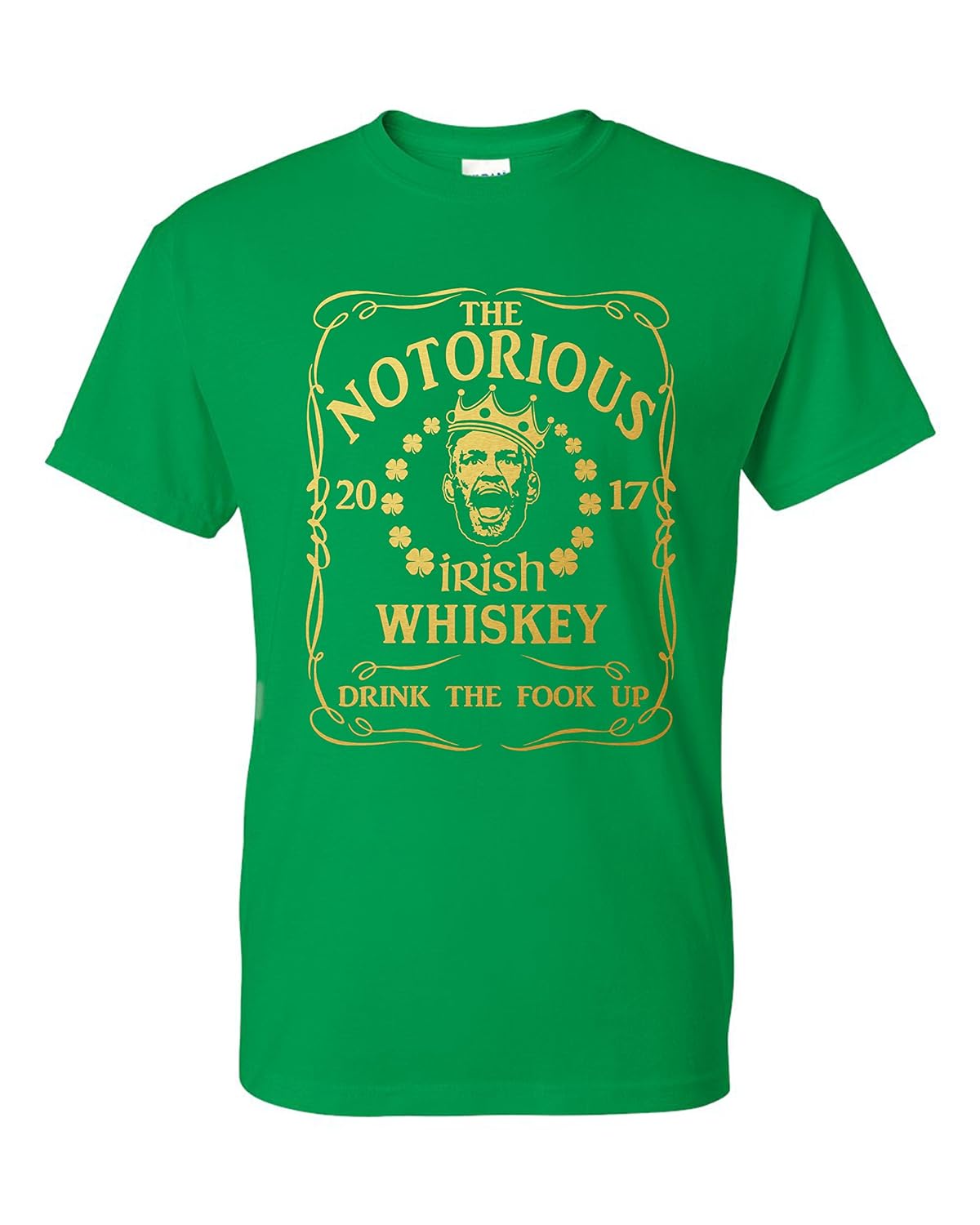 The Notorious Irish Whiskey Unisex St Patick S Day Irish Green T Shirt